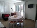 Apartments Mateo - 60m from sea: A1(4), A2(4) Primosten - Riviera Sibenik  - Apartment - A1(4): dining room