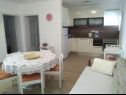 Apartments Mateo - 60m from sea: A1(4), A2(4) Primosten - Riviera Sibenik  - Apartment - A1(4): dining room