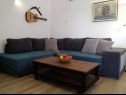 Apartments Mateo - 60m from sea: A1(4), A2(4) Primosten - Riviera Sibenik  - Apartment - A2(4): living room