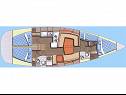 Sailing boat - Elan 434 Impression (code:MAN3) - Primosten - Riviera Sibenik  - Croatia - Elan 434 Impression (code:MAN3): 