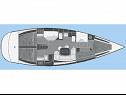 Sailing boat - Salona 45 (code:MAN22) - Primosten - Riviera Sibenik  - Croatia - Salona 45 (code:MAN22): 