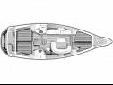 Sailing boat - Jeanneau SO 45 (code:MAN23) - Primosten - Riviera Sibenik  - Croatia - Jeanneau SO 45 (code:MAN23): 
