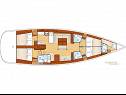 Sailing boat - Beneteau Oceanis 54 (code:MAN26) - Primosten - Riviera Sibenik  - Croatia - Beneteau Oceanis 54 (code:MAN26): 