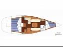 Sailing boat - First 40.7 (code:MAR1) - Primosten - Riviera Sibenik  - Croatia - 