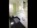 Apartments Jadra - with parking : A1 Lavanda(3+2), A2 Ruzmarin(3+2) Primosten - Riviera Sibenik  - Apartment - A2 Ruzmarin(3+2): bathroom with toilet
