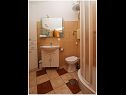 Apartments Elvi - amazing position & parking: A1 mali(2+1), A2(2+2), A3(4+1), A4 gornji(4+1) Primosten - Riviera Sibenik  - Apartment - A1 mali(2+1): bathroom with toilet