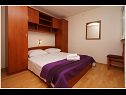 Apartments Elvi - amazing position & parking: A1 mali(2+1), A2(2+2), A3(4+1), A4 gornji(4+1) Primosten - Riviera Sibenik  - Apartment - A2(2+2): bedroom