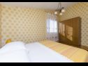 Apartments Neda - 150 M from pebble beach : A1(6), A2(4), SA3(2) Primosten - Riviera Sibenik  - Apartment - A1(6): bedroom