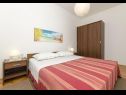 Apartments Neda - 150 M from pebble beach : A1(6), A2(4), SA3(2) Primosten - Riviera Sibenik  - Apartment - A2(4): bedroom