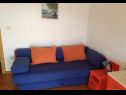 Apartments Vik - 60 m from the sea: A1(2+2), A2(2+1), A3(2+1), A4(2+2) Razanj - Riviera Sibenik  - Apartment - A2(2+1): living room
