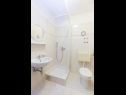 Apartments Milans - 25m from the beach: A3(2+2), A4(2+2), A5(6+1) Razanj - Riviera Sibenik  - Apartment - A3(2+2): bathroom with toilet