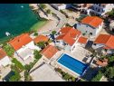 Apartments Bisernica - with pool; A1(6), A2(6), A3(2) Razanj - Riviera Sibenik  - Apartment - A1(6): swimming pool (house and surroundings)