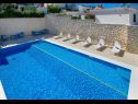 Apartments Bisernica - with pool; A1(6), A2(6), A3(2) Razanj - Riviera Sibenik  - Apartment - A1(6): swimming pool