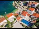 Apartments Bisernica - with pool; A1(6), A2(6), A3(2) Razanj - Riviera Sibenik  - Apartment - A2(6): swimming pool (house and surroundings)