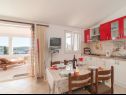 Apartments Srki - 50m from the sea: A1 prizemlje (4) , A2 kat (4) Rogoznica - Riviera Sibenik  - Apartment - A2 kat (4): kitchen and dining room