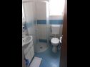 Apartments Amalija - 50m close to the sea: A2(2), A3 posebni(2), A4(4) Rogoznica - Riviera Sibenik  - Apartment - A4(4): bathroom with toilet