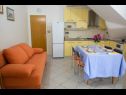 Apartments Marija - by the sea: A4(2+2), A5(2+2) Rogoznica - Riviera Sibenik  - Apartment - A4(2+2): living room