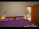 Apartments Marija - by the sea: A4(2+2), A5(2+2) Rogoznica - Riviera Sibenik  - Apartment - A4(2+2): bedroom
