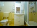 Apartments Marija - by the sea: A4(2+2), A5(2+2) Rogoznica - Riviera Sibenik  - Apartment - A5(2+2): bathroom with toilet