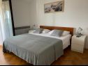 Apartments Bilja - 20 M from the sea A1(2), A2(2), A3(2), A4(6) Rogoznica - Riviera Sibenik  - Apartment - A1(2): bedroom