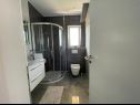 Apartments Bilja - 20 M from the sea A1(2), A2(2), A3(2), A4(6) Rogoznica - Riviera Sibenik  - Apartment - A2(2): bathroom with toilet