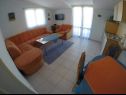 Apartments Marko - 30m from beach; A1(2+2), A2(2+2), A3(2+2), A4(2+2) Rogoznica - Riviera Sibenik  - Apartment - A3(2+2): living room