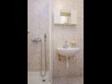 Apartments Tonci - by the sea: A2(4), A3(4) Rogoznica - Riviera Sibenik  - Apartment - A2(4): bathroom with toilet