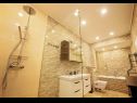 Holiday home Nepi - with pool: H(6+2) Rogoznica - Riviera Sibenik  - Croatia - H(6+2): bathroom with toilet