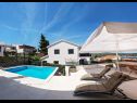 Holiday home Nepi - with pool: H(6+2) Rogoznica - Riviera Sibenik  - Croatia - swimming pool