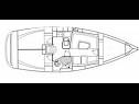 Sailing boat - Elan 344 Impression (code:NCP21) - Sibenik - Riviera Sibenik  - Croatia - Elan 344 Impression (code:NCP21): 