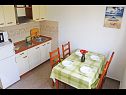 Apartments Marin - 100m from the sea A1(2+2), A2(2+2), A3(4+2) Cove Stivasnica (Razanj) - Riviera Sibenik  - Croatia - Apartment - A1(2+2): kitchen and dining room