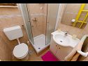 Apartments Georgi - 200 m from sea: SA1 crveni(2), SA2 oranz(2), SA3 zuti(2) Cove Stivasnica (Razanj) - Riviera Sibenik  - Croatia - Studio apartment - SA3 zuti(2): bathroom with toilet