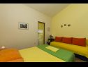 Apartments Georgi - 200 m from sea: SA1 crveni(2), SA2 oranz(2), SA3 zuti(2) Cove Stivasnica (Razanj) - Riviera Sibenik  - Croatia - Studio apartment - SA3 zuti(2): bedroom