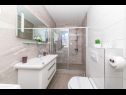 Holiday home Peros - heated pool: H(8+1) Cove Stivasnica (Razanj) - Riviera Sibenik  - Croatia - H(8+1): bathroom with toilet