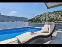 Holiday home Peros - heated pool: H(8+1) Cove Stivasnica (Razanj) - Riviera Sibenik  - Croatia - casino