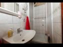 Apartments Georgi - 200 m from sea: SA1 crveni(2), SA2 oranz(2), SA3 zuti(2) Cove Stivasnica (Razanj) - Riviera Sibenik  - Croatia - Studio apartment - SA1 crveni(2): bathroom with toilet