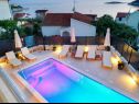 Holiday home Mirka - with heated pool: H(8+2) Cove Stivasnica (Razanj) - Riviera Sibenik  - Croatia - swimming pool