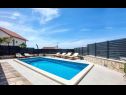 Holiday home Mirka - with heated pool: H(8+2) Cove Stivasnica (Razanj) - Riviera Sibenik  - Croatia - house