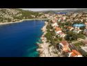 Holiday home Mirka - with heated pool: H(8+2) Cove Stivasnica (Razanj) - Riviera Sibenik  - Croatia - detail (house and surroundings)