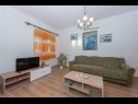 Apartments Mili - 200m from the beach: A1(4), A2(5) Bungalov Tribunj - Riviera Sibenik  - Apartment - A2(5) Bungalov: living room