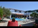 Apartments Den - with pool: B1(2+2), A2(2+2), C3(2+2) Tribunj - Riviera Sibenik  - swimming pool (house and surroundings)