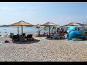 Apartments Marija - 100 m from beach: A1(4), A2(4), A3(4), A4(3), A5(2+1) Tribunj - Riviera Sibenik  - beach