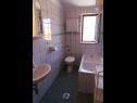 Apartments Marija - 100 m from beach: A1(4), A2(4), A3(4), A4(3), A5(2+1) Tribunj - Riviera Sibenik  - Apartment - A2(4): bathroom with toilet