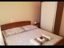 Apartments Marija - 100 m from beach: A1(4), A2(4), A3(4), A4(3), A5(2+1) Tribunj - Riviera Sibenik  - Apartment - A3(4): bedroom