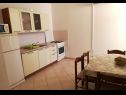 Apartments Marija - 100 m from beach: A1(4), A2(4), A3(4), A4(3), A5(2+1) Tribunj - Riviera Sibenik  - Apartment - A4(3): kitchen and dining room