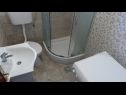 Apartments Mili - 200m from the beach: A1(4), A2(5) Bungalov Tribunj - Riviera Sibenik  - Apartment - A2(5) Bungalov: bathroom with toilet