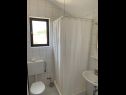 Apartments Ivica - 300 m from sea: A1(6) Tribunj - Riviera Sibenik  - Apartment - A1(6): bathroom with toilet