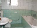 Apartments BIR - with balcony and parking space: A1(2+1), A2(4) Vodice - Riviera Sibenik  - Apartment - A2(4): bathroom with toilet