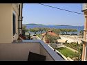 Apartments Zdenka - 10 m from the beach : A1(4+2), A2(2+2), A3(2+2), A4(2+2), SA5(2) Vodice - Riviera Sibenik  - Apartment - A3(2+2): balcony view (house and surroundings)