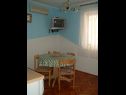 Apartments Zdenka - cosy apartments for 2-3 person: A1B(2+1), A2A(2+1), A3C(2+1), A4D(2+1) Vodice - Riviera Sibenik  - Apartment - A4D(2+1): dining room